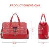 image:imageTexas Tech Duffel Gym Bag with Shoe amp Wet Compartment Texas Tech Overnight Travel Bag for Fan Graduation Gift  Beige NCTTU008BGRed