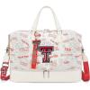 image:imageTexas Tech Duffel Gym Bag with Shoe amp Wet Compartment Texas Tech Overnight Travel Bag for Fan Graduation Gift  Beige NCTTU008BGBeige