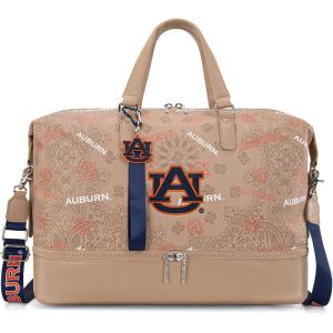 image:imageTexas Tech Duffel Gym Bag with Shoe amp Wet Compartment Texas Tech Overnight Travel Bag for Fan Graduation Gift  Beige NCTTU008BGKhaki