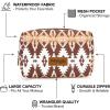 image:imageMontana West X Wrangler Travel Makeup Bag Portable Cosmetic Bag Makeup Pouch for Women Large Capacity Toiletry BagCoffee