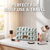 image:imageMontana West X Wrangler Travel Makeup Bag Portable Cosmetic Bag Makeup Pouch for Women Large Capacity Toiletry BagGreen