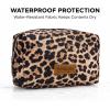 image:imageMontana West X Wrangler Travel Makeup Bag Portable Cosmetic Bag Makeup Pouch for Women Large Capacity Toiletry BagLeopard