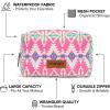 image:imageMontana West X Wrangler Travel Makeup Bag Portable Cosmetic Bag Makeup Pouch for Women Large Capacity Toiletry BagPink