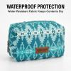 image:imageMontana West X Wrangler Travel Makeup Bag Portable Cosmetic Bag Makeup Pouch for Women Large Capacity Toiletry BagTurquoise