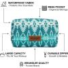 image:imageMontana West X Wrangler Travel Makeup Bag Portable Cosmetic Bag Makeup Pouch for Women Large Capacity Toiletry BagTurquoise