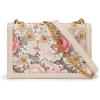 image:imageWrangler Flap Shoulder Bag for Women Vintage Floral Tooled Crossbody Purse with Chain StrapFloraltan
