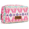 image:imageMontana West X Wrangler Travel Makeup Bag Portable Cosmetic Bag Makeup Pouch for Women Large Capacity Toiletry BagPink