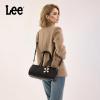 image:imageLee Shoulder Bag Leather Womens Crossbody Bag amp Handbags with Adjustable Strap Vintage Women Purses for Work Travel DailyBlack
