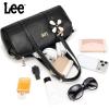 image:imageLee Shoulder Bag Leather Womens Crossbody Bag amp Handbags with Adjustable Strap Vintage Women Purses for Work Travel DailyBlack