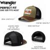 image:imageMontana West X Wrangler Mens Trucker Hat 2Piece Set Breathable Mesh Baseball Cap Structured 7Panel Adjustable Snapback HatBlackgreen
