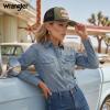 image:imageMontana West X Wrangler Mens Trucker Hat 2Piece Set Breathable Mesh Baseball Cap Structured 7Panel Adjustable Snapback HatBlackgreen