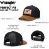 image:imageMontana West X Wrangler Mens Trucker Hat 2Piece Set Breathable Mesh Baseball Cap Structured 7Panel Adjustable Snapback HatBlacknavy