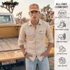 image:imageMontana West X Wrangler Mens Trucker Hat 2Piece Set Breathable Mesh Baseball Cap Structured 7Panel Adjustable Snapback HatBlacktan