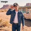 image:imageMontana West X Wrangler Mens Trucker Hat 2Piece Set Breathable Mesh Baseball Cap Structured 7Panel Adjustable Snapback HatBlackwhite