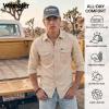 image:imageMontana West X Wrangler Mens Trucker Hat 2Piece Set Breathable Mesh Baseball Cap Structured 7Panel Adjustable Snapback HatGreywhite