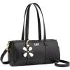 image:imageLee Shoulder Bag Leather Womens Crossbody Bag amp Handbags with Adjustable Strap Vintage Women Purses for Work Travel DailyBlack