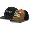 image:imageMontana West X Wrangler Mens Trucker Hat 2Piece Set Breathable Mesh Baseball Cap Structured 7Panel Adjustable Snapback HatBlackbrown