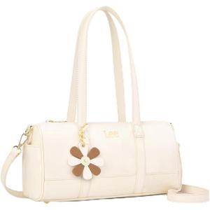 image:imageLee Shoulder Bag Leather Womens Crossbody Bag amp Handbags with Adjustable Strap Vintage Women Purses for Work Travel DailyBeige