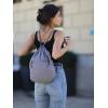 image:imageLee Drawstring Backpack Bag Lightweight Small Gym Swim Beach Bag Water Resistant Sports Sackpack for Men Women LEE48002DGYDark Gray