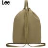 image:imageLee Drawstring Backpack Bag Lightweight Small Gym Swim Beach Bag Water Resistant Sports Sackpack for Men Women LEE48002DGYDark Khaki