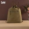 image:imageLee Drawstring Backpack Bag Lightweight Small Gym Swim Beach Bag Water Resistant Sports Sackpack for Men Women LEE48002DGYDark Khaki