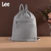 image:imageLee Drawstring Backpack Bag Lightweight Small Gym Swim Beach Bag Water Resistant Sports Sackpack for Men Women LEE48002DGYGray