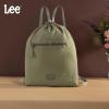 image:imageLee Drawstring Backpack Bag Lightweight Small Gym Swim Beach Bag Water Resistant Sports Sackpack for Men Women LEE48002DGYGreen