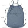 image:imageLee Drawstring Backpack Bag Lightweight Small Gym Swim Beach Bag Water Resistant Sports Sackpack for Men Women LEE48002DGYJean