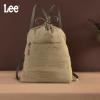 image:imageLee Drawstring Backpack Bag Lightweight Small Gym Swim Beach Bag Water Resistant Sports Sackpack for Men Women LEE48002DGYKhaki