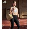 image:imageLee Drawstring Backpack Bag Lightweight Small Gym Swim Beach Bag Water Resistant Sports Sackpack for Men Women LEE48002DGYKhaki