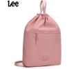 image:imageLee Drawstring Backpack Bag Lightweight Small Gym Swim Beach Bag Water Resistant Sports Sackpack for Men Women LEE48002DGYPink