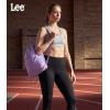 image:imageLee Drawstring Backpack Bag Lightweight Small Gym Swim Beach Bag Water Resistant Sports Sackpack for Men Women LEE48002DGYPurple