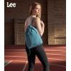 image:imageLee Drawstring Backpack Bag Lightweight Small Gym Swim Beach Bag Water Resistant Sports Sackpack for Men Women LEE48002DGYTurquoise