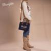 image:imageMontana West Wrangler Tote Bag for Women Retro Canvas Top Handle Purses and HandbagsBlue Depths