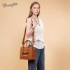 image:imageMontana West Wrangler Tote Bag for Women Retro Canvas Top Handle Purses and HandbagsBrown