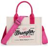 image:imageMontana West Wrangler Tote Bag for Women Retro Canvas Top Handle Purses and HandbagsHot Pink