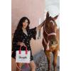 image:imageMontana West Wrangler Tote Bag for Women Retro Canvas Top Handle Purses and HandbagsHot Pink