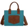 image:imageMontana West Wrangler Tote Bag for Women Retro Canvas Top Handle Purses and HandbagsJean