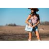 image:imageMontana West Wrangler Tote Bag for Women Retro Canvas Top Handle Purses and HandbagsLight Blue