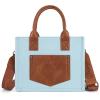 image:imageMontana West Wrangler Tote Bag for Women Retro Canvas Top Handle Purses and HandbagsLight Blue