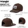 image:imageMontana West X Wrangler Baseball Cap 2Piece Set Structured Breathable Trucker Hat with 7Panel AdjustableCoffee and White