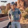 image:imageMontana West X Wrangler Baseball Cap 2Piece Set Structured Breathable Trucker Hat with 7Panel AdjustableJean and White