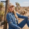 image:imageMontana West X Wrangler Baseball Cap 2Piece Set Structured Breathable Trucker Hat with 7Panel AdjustableKhakiwhite