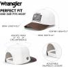 image:imageMontana West X Wrangler Baseball Cap 2Piece Set Structured Breathable Trucker Hat with 7Panel AdjustableWhite and Black