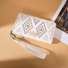 image:imageMontana West X Wrangler Western Wristlet Wallet for Women Aztec Studded Wallet Large Capacity Clutch Wallets with ID WindowDenim Beige