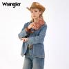 image:imageMontana West X Wrangler Western Wristlet Wallet for Women Aztec Studded Wallet Large Capacity Clutch Wallets with ID WindowDenim Pink