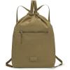 image:imageLee Drawstring Backpack Bag Lightweight Small Gym Swim Beach Bag Water Resistant Sports Sackpack for Men Women LEE48002DGYDark Khaki