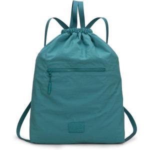 image:imageLee Drawstring Backpack Bag Lightweight Small Gym Swim Beach Bag Water Resistant Sports Sackpack for Men Women LEE48002DGYTurquoise