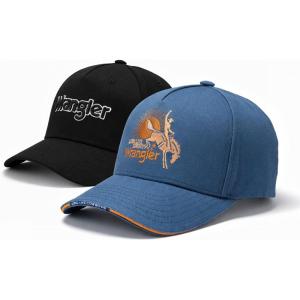 image:imageMontana West X Wrangler Baseball Cap 2Piece Set Structured Breathable Trucker Hat with 7Panel AdjustableJean and White