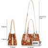 image:imageWrangler Floral Whisper Satchel Bags for Women Vintage Embroidered Purse with Shoulder StrapBrown